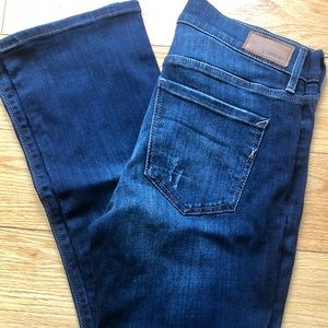 Express barely boot jeans. Mid rise stretch